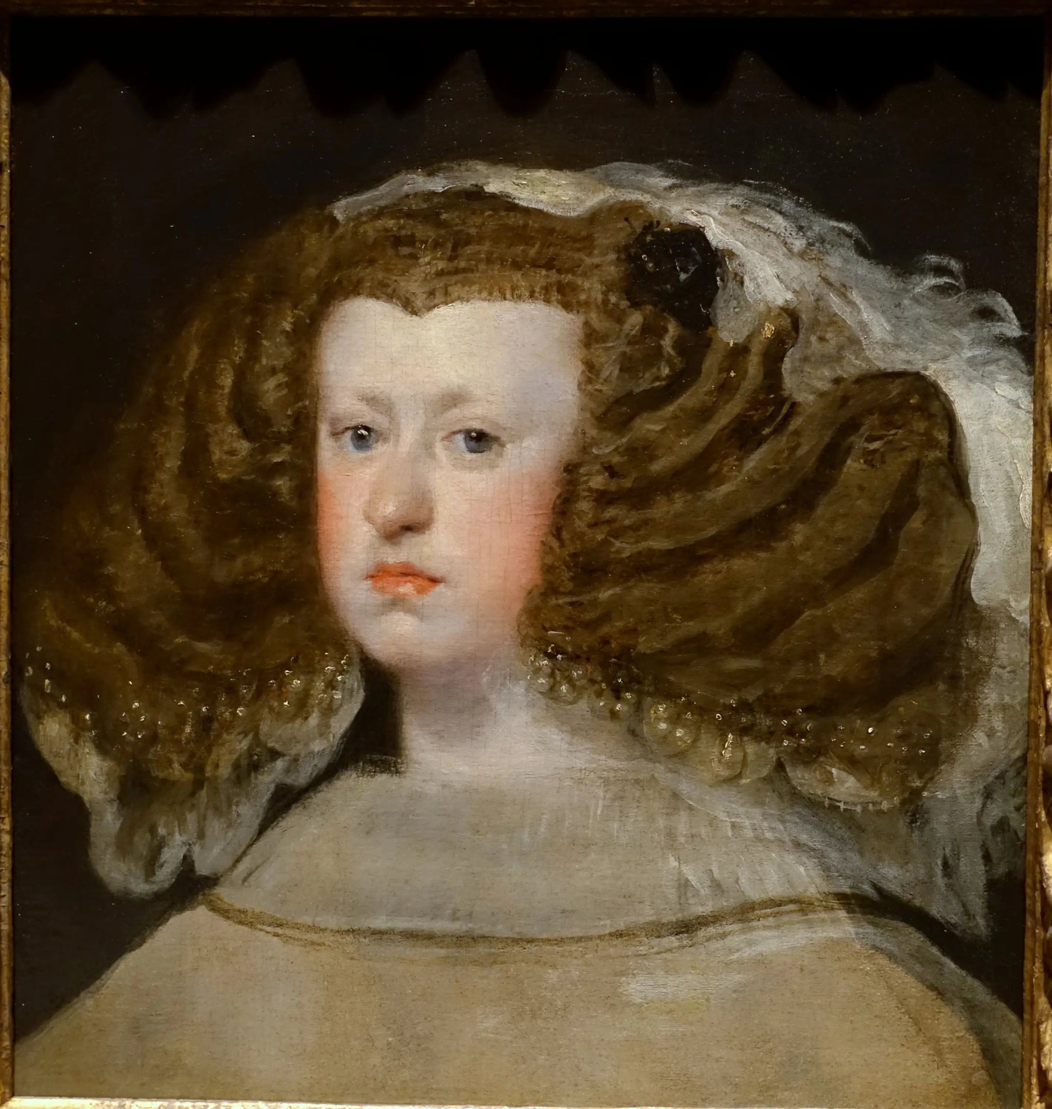 La reine Marianne d'Autriche - Diego Velázquez image 1 reproduction de peinture à l’huile