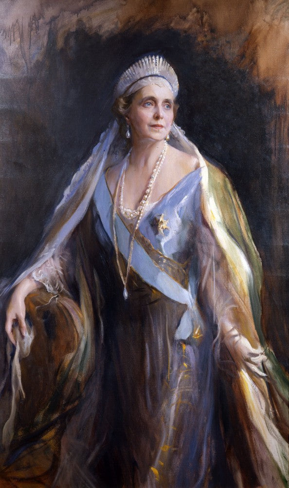 La reine Marie de Roumanie - Philip de László image 1 reproduction de peinture à l’huile