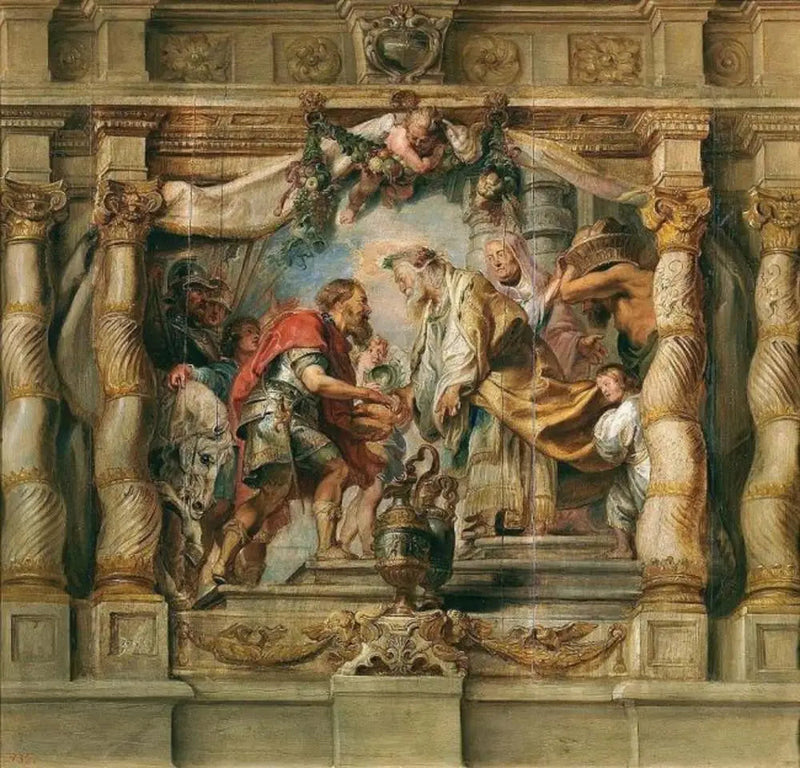 La rencontre d'Abraham et de Melchisédek - Peter Paul Rubens