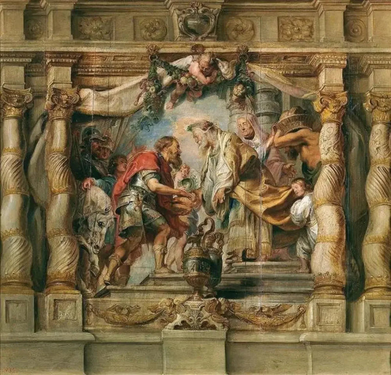 La rencontre d'Abraham et de Melchisédek - Peter Paul Rubens