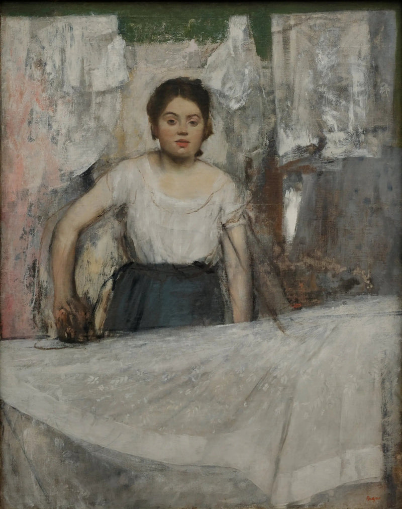 La repasseuse - Edgar Degas