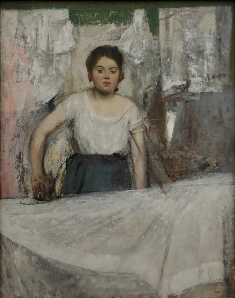 La repasseuse - Edgar Degas