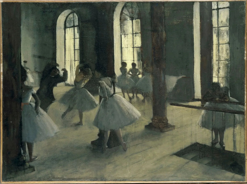 La Répétition au foyer de la danse - Edgar Degas