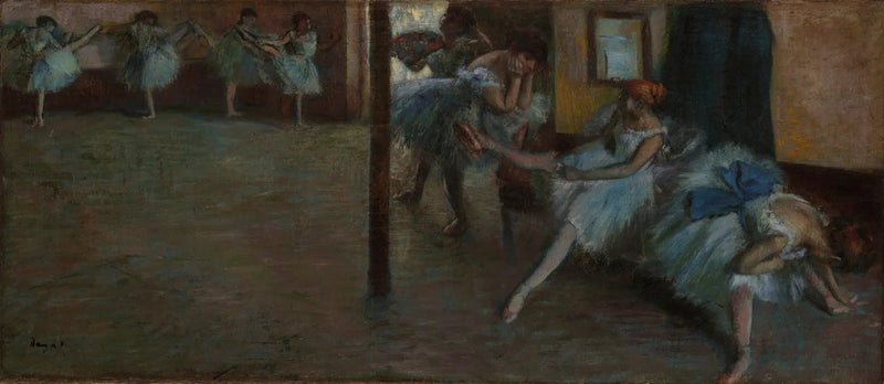 La répétition du ballet - Edgar Degas