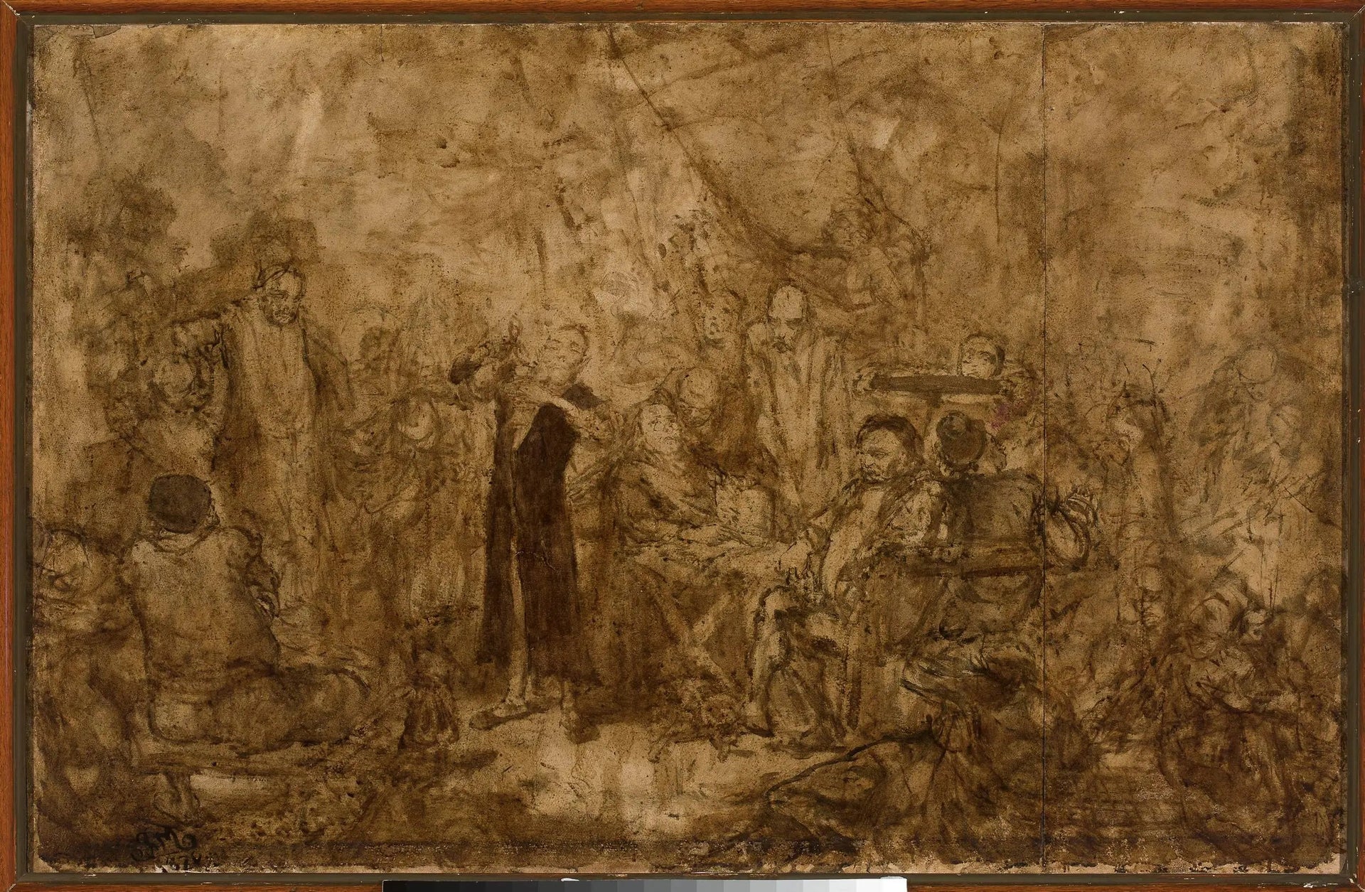 La République de Babin, croquis - Jan Matejko image 1 reproduction de peinture à l’huile