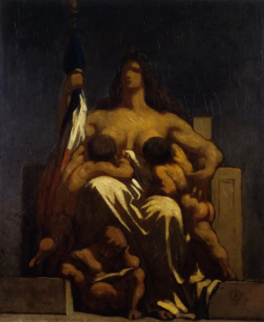 La République - Honoré Daumier image 1 tableau peint à l’huile sur toile