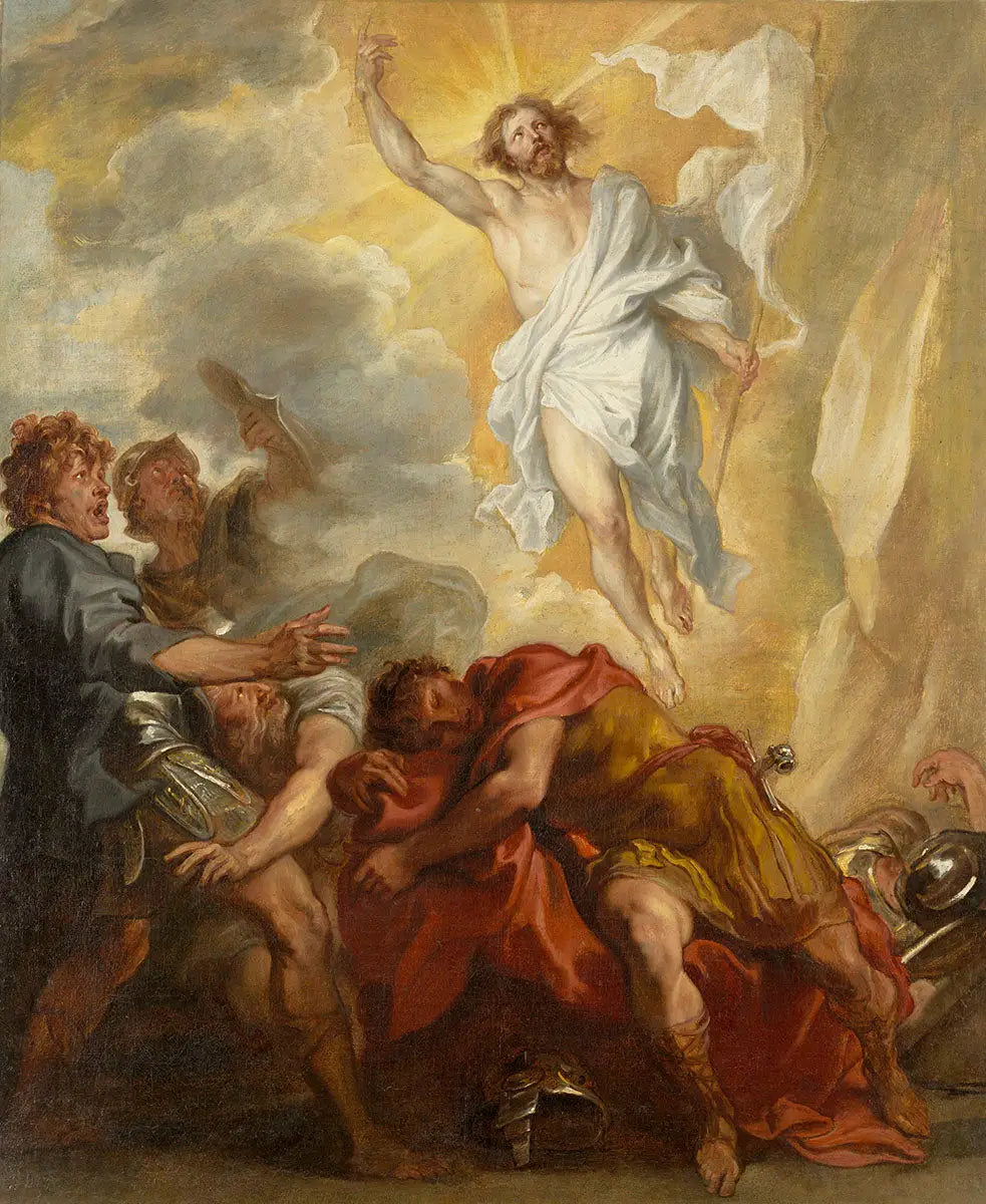 La Résurrection - Antoine van Dyck image 1 copie de tableau peinte à la main