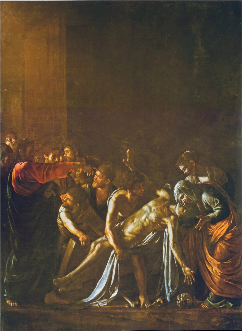 La Résurrection de Lazare - Le Caravage
