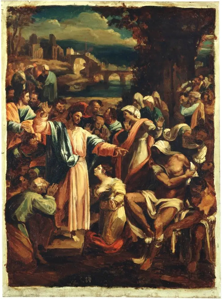 La résurrection de Lazare - Théodore Géricault
