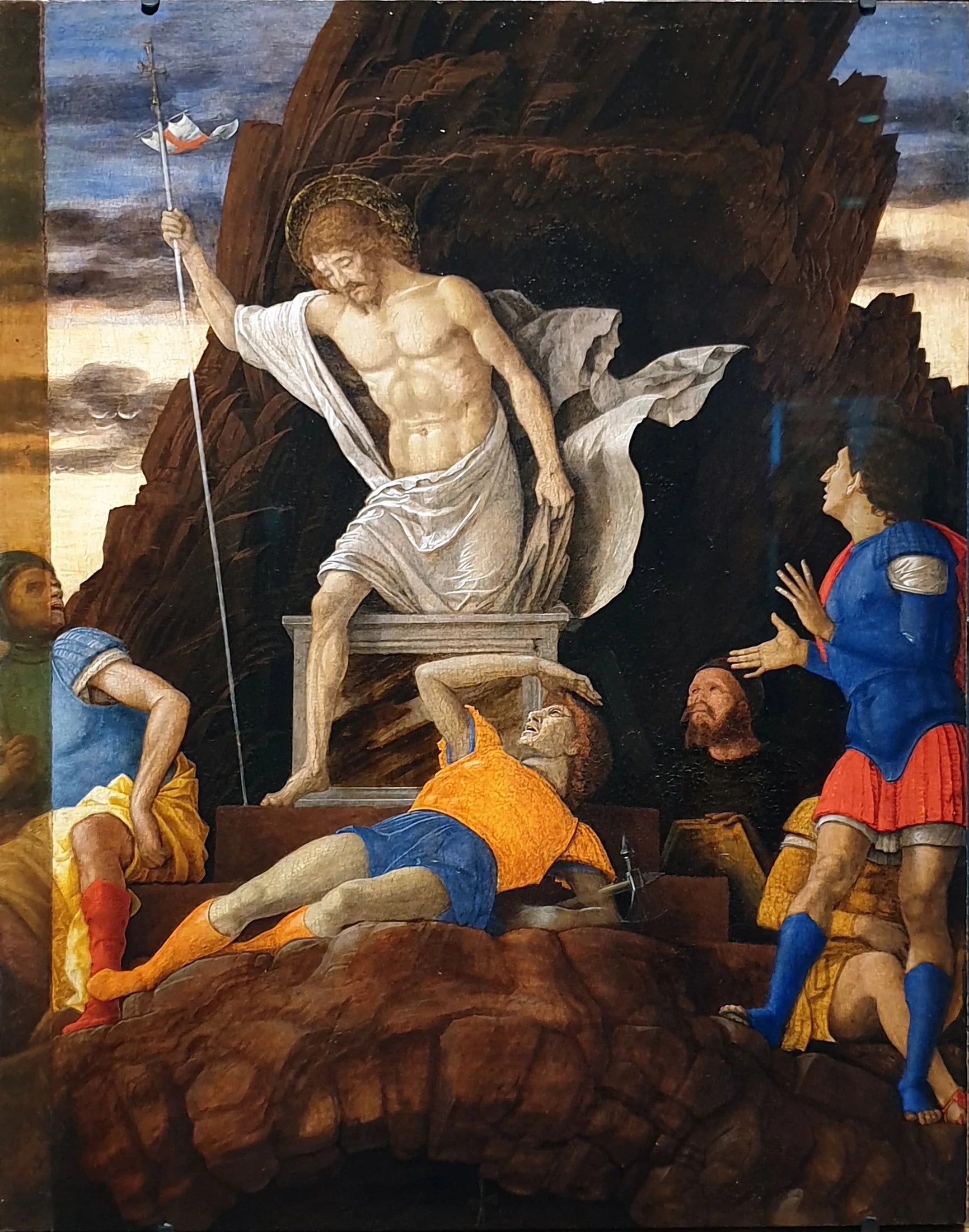 La Résurrection du Christ - Andrea Mantegna image 1 copie peinte à la main à l’huile