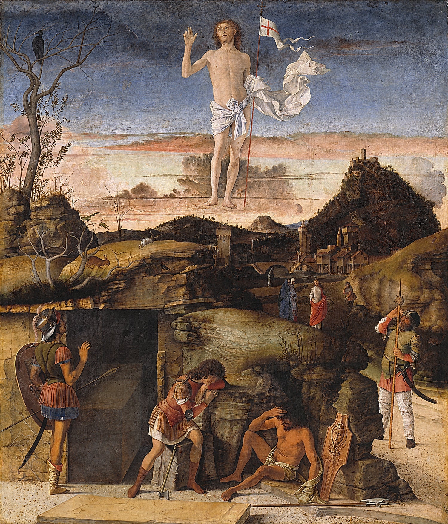 La Résurrection du Christ - Giovanni Bellini image 1 reproduction artisanale de tableau