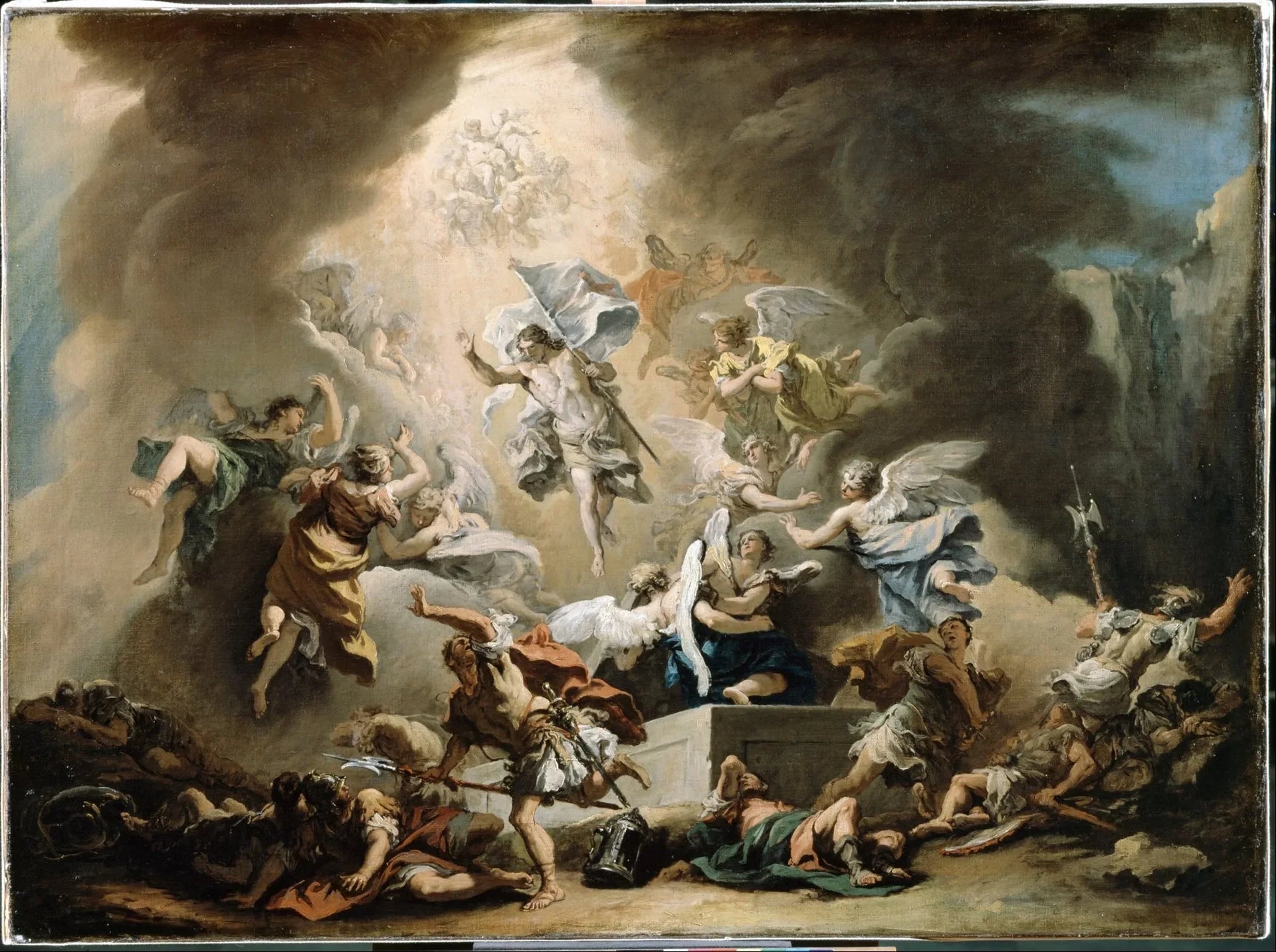 La Résurrection - Sebastiano Ricci image 1 reproduction réalisée par Alpha Reproduction