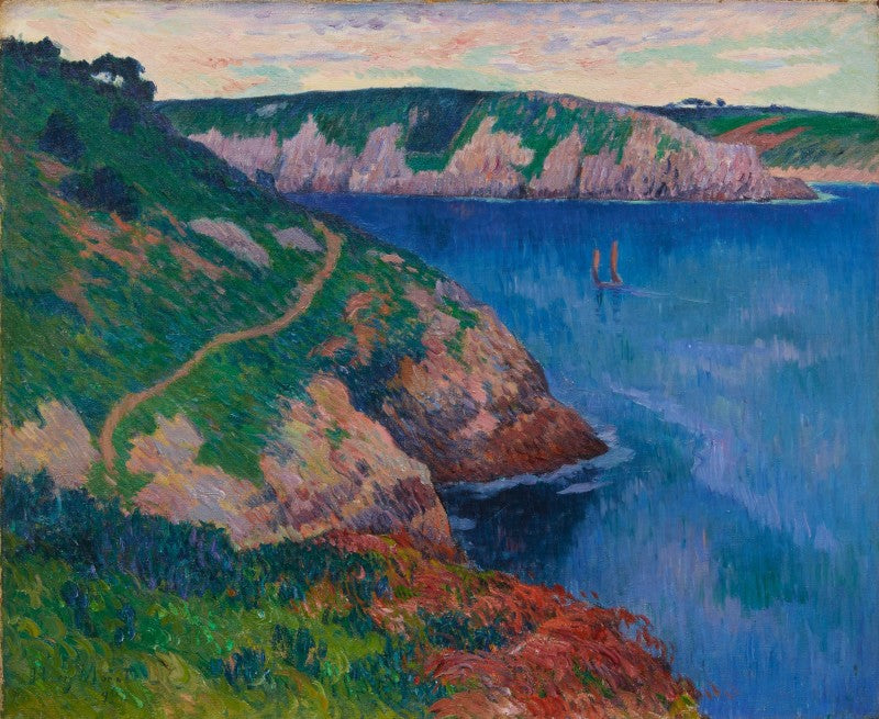 La rivière Belon - Henry Moret image 1 copie de tableau peinte à la main