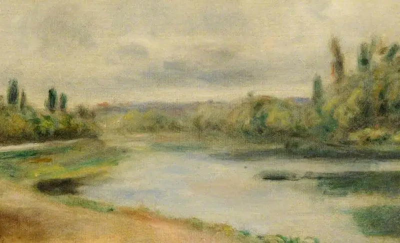 La rivière - Pierre-Auguste Renoir
