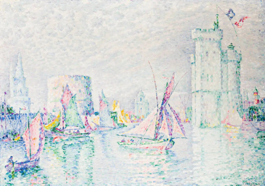 La Rochelle, sortie du port - Paul Signac