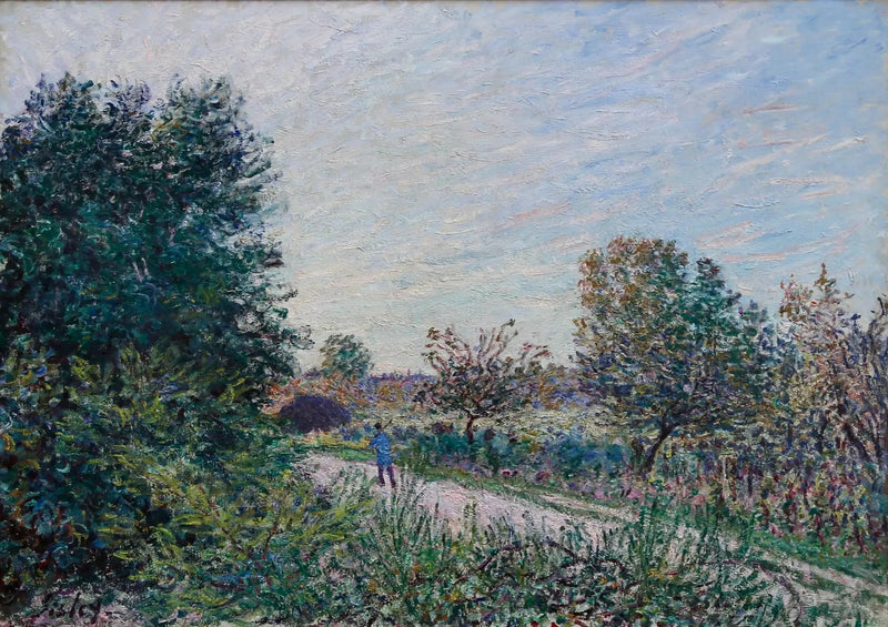 La Route - Alfred Sisley