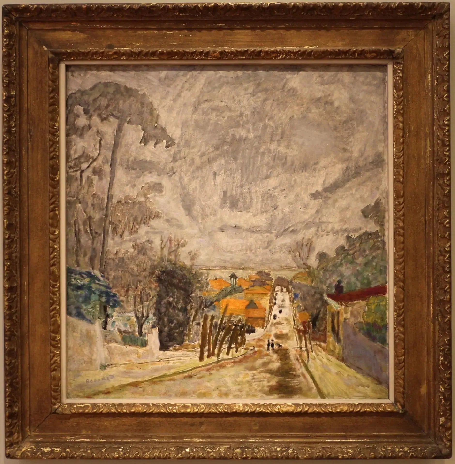 La route de Nantes - Pierre Bonnard image 1 reproduction d’œuvre d’art à l’huile