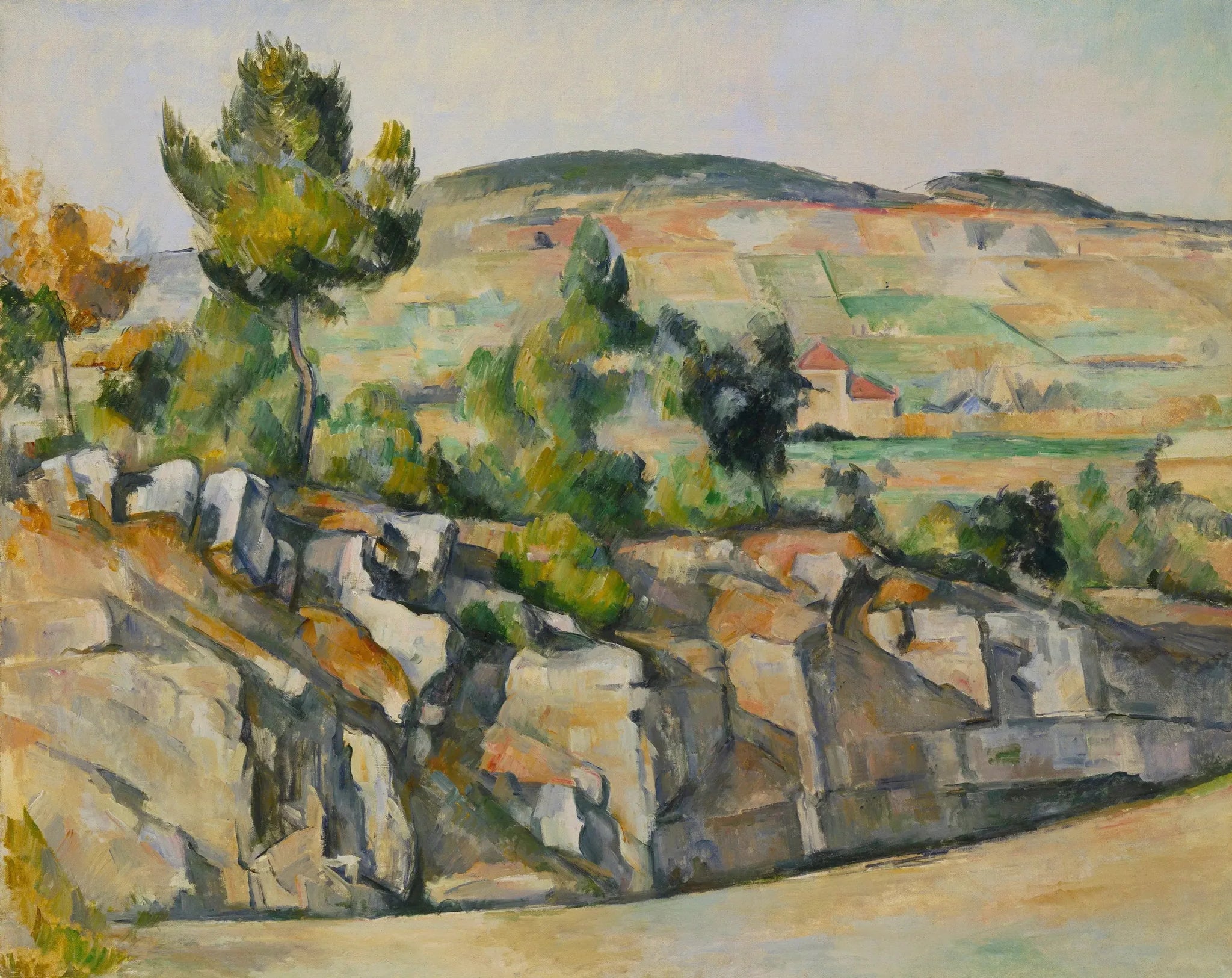 La Route en Provence - Paul Cézanne image 1 reproduction réalisée par Alpha Reproduction