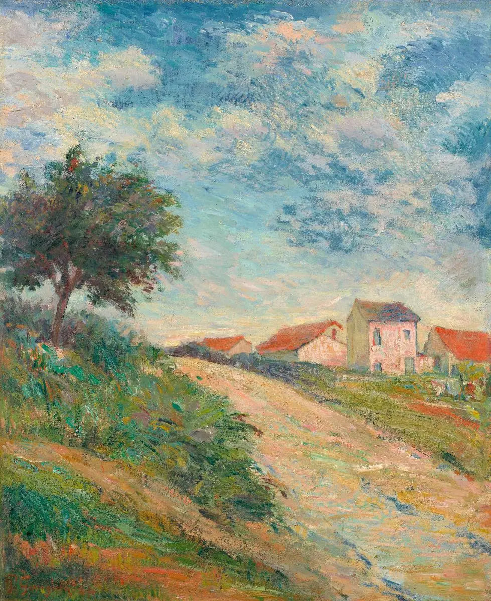 La Route montante - Paul Gauguin image 1 copie de tableau peinte à la main
