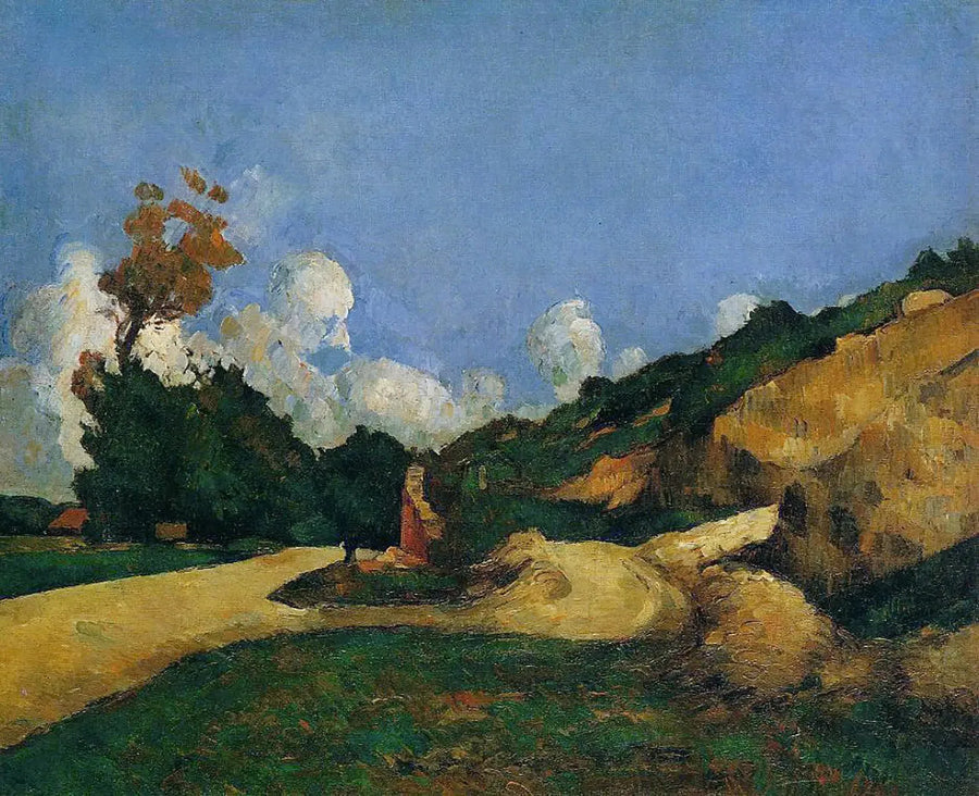 La route - Paul Cézanne