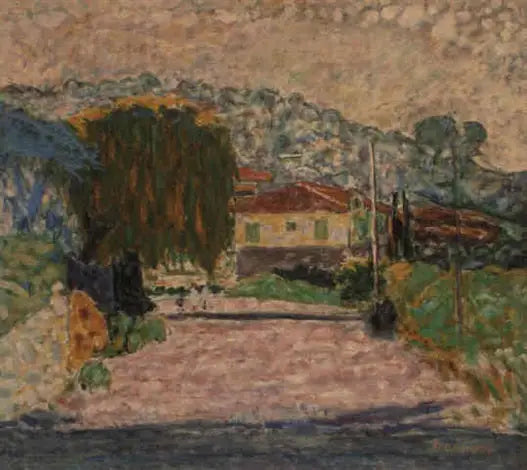 La route rose - Pierre Bonnard