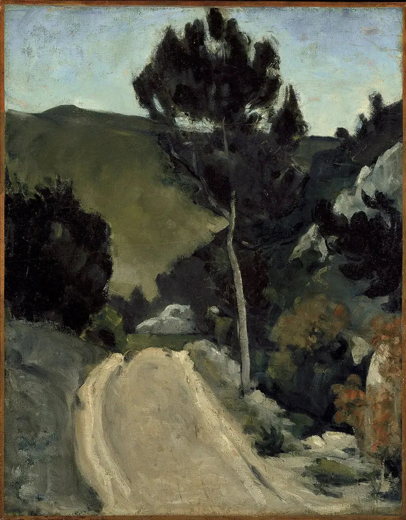 La route tournante en Provence - Paul Cézanne