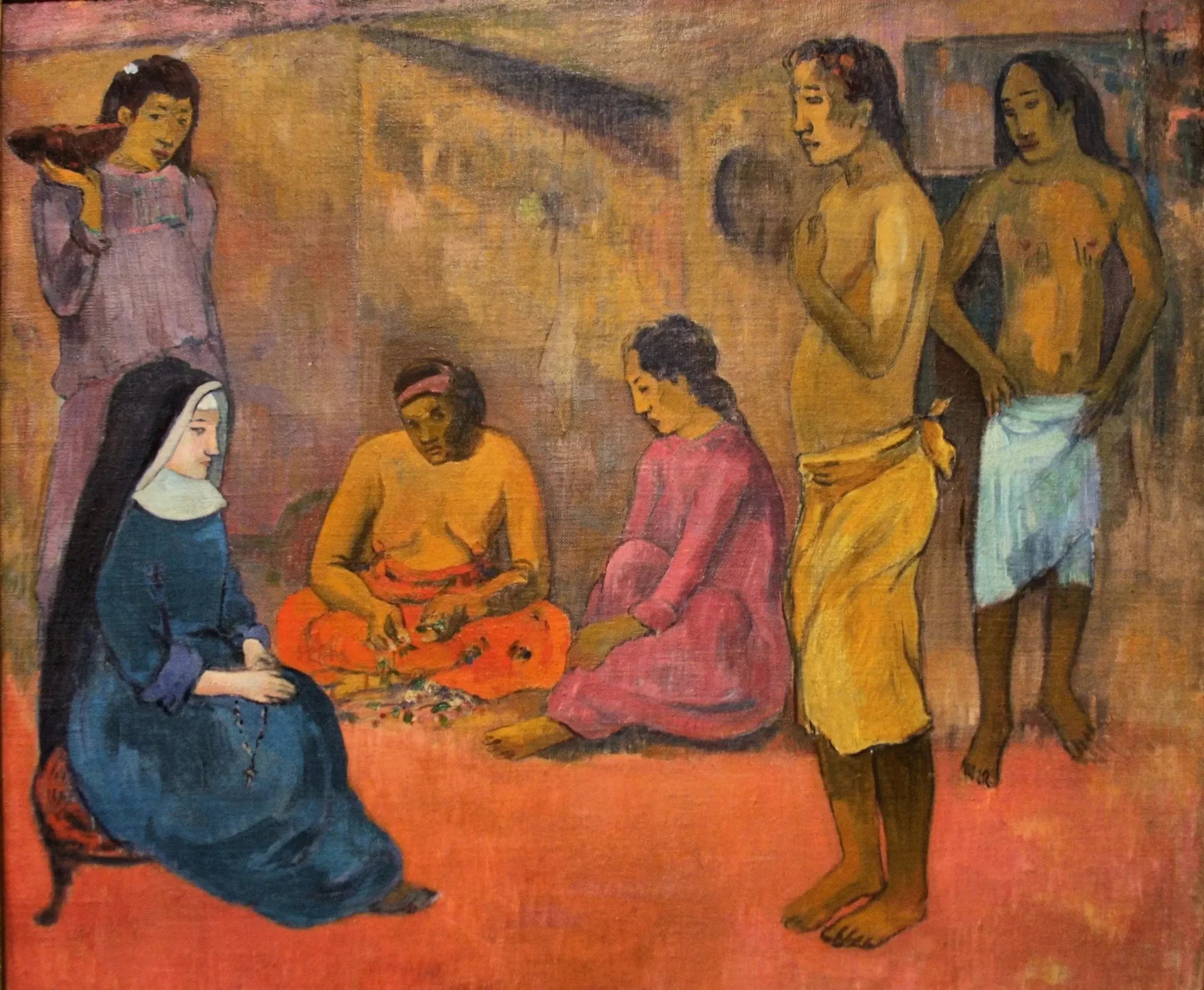 La Sœur de Charité - Paul Gauguin image 1 reproduction artisanale de tableau