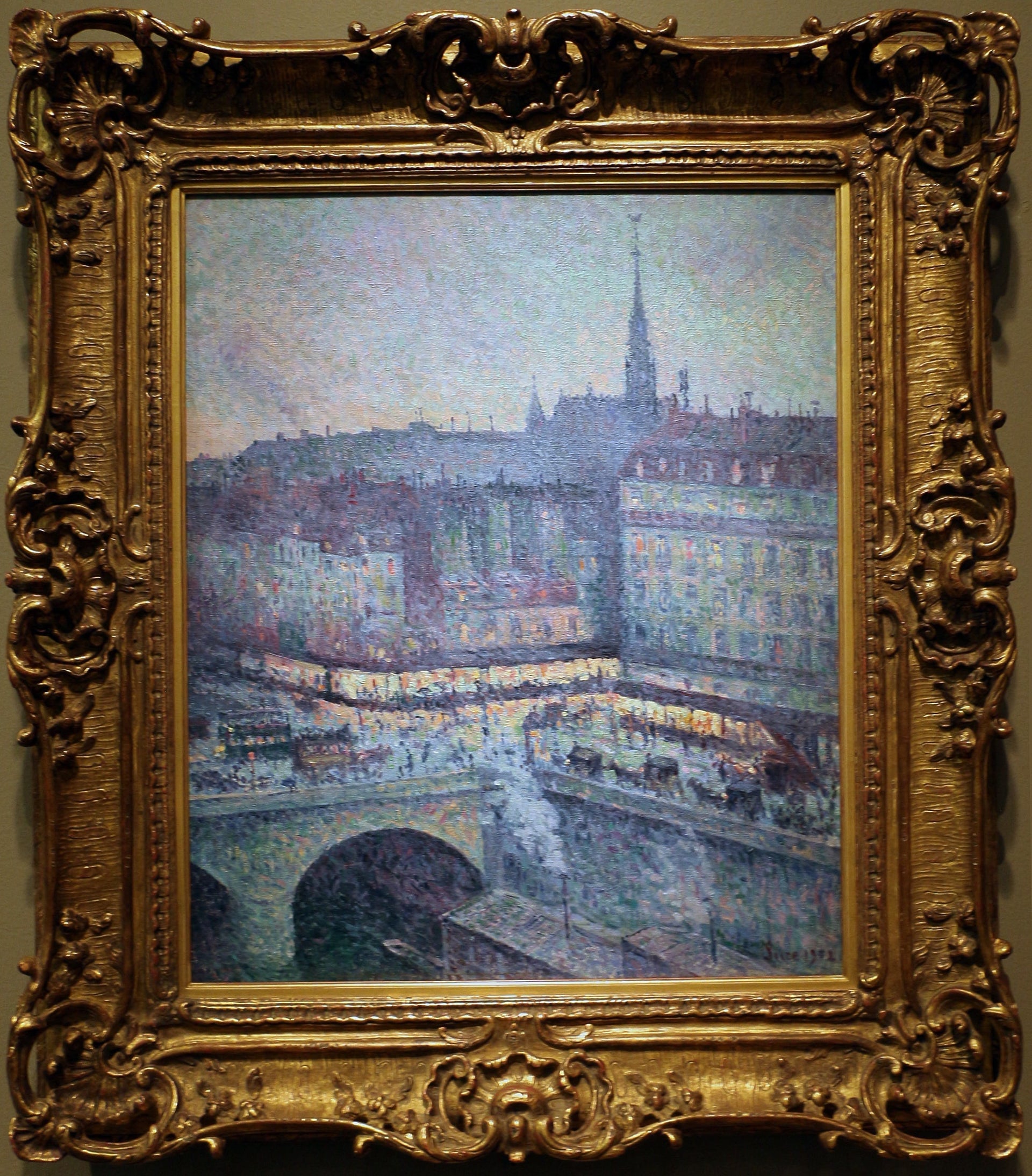 La Sainte-Chapelle - Maximilien Luce image 1 copie peinte à la main à l’huile