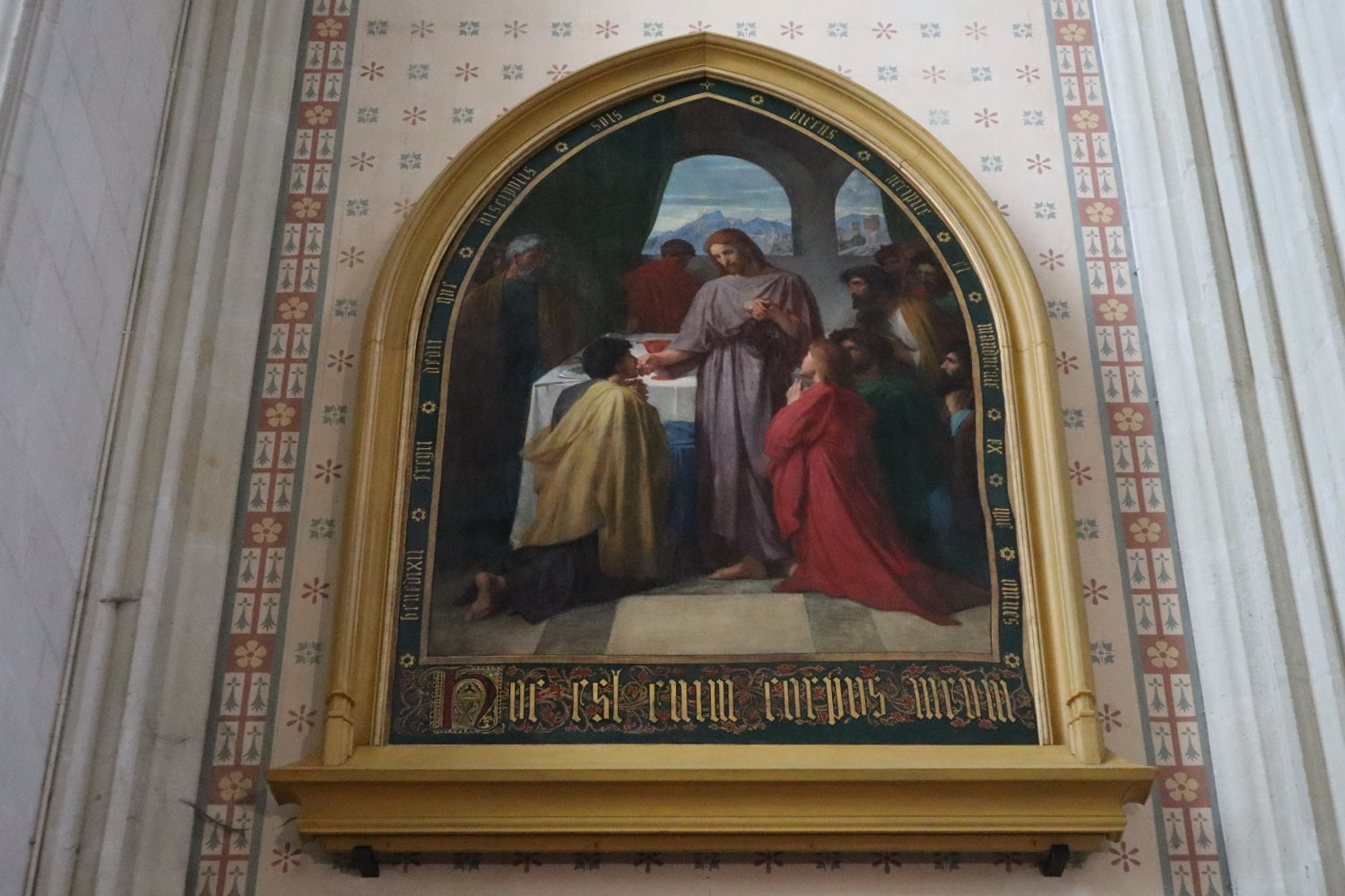 la sainte communion - Jules-Élie Delaunay image 1 reproduction artisanale de tableau