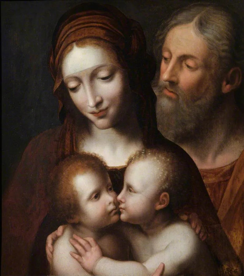 La Sainte Famille avec l'Enfant saint Jean - Bernardino Luini image 1 reproduction réalisée par Alpha Reproduction