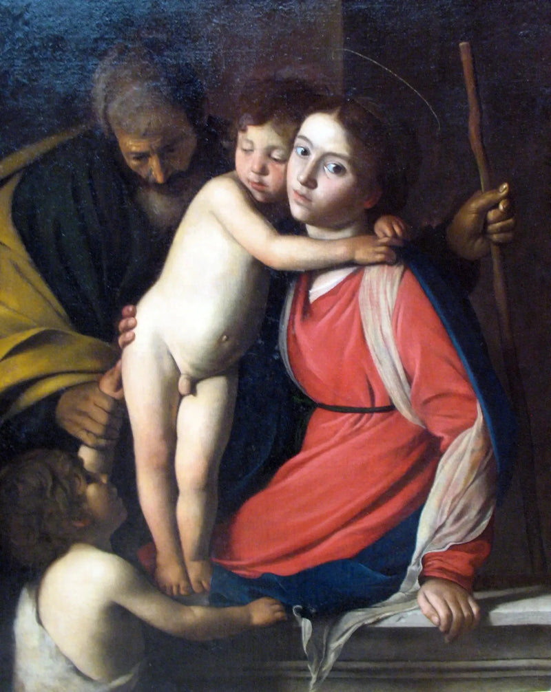 La Sainte Famille avec saint Jean-Baptiste - Le Caravage