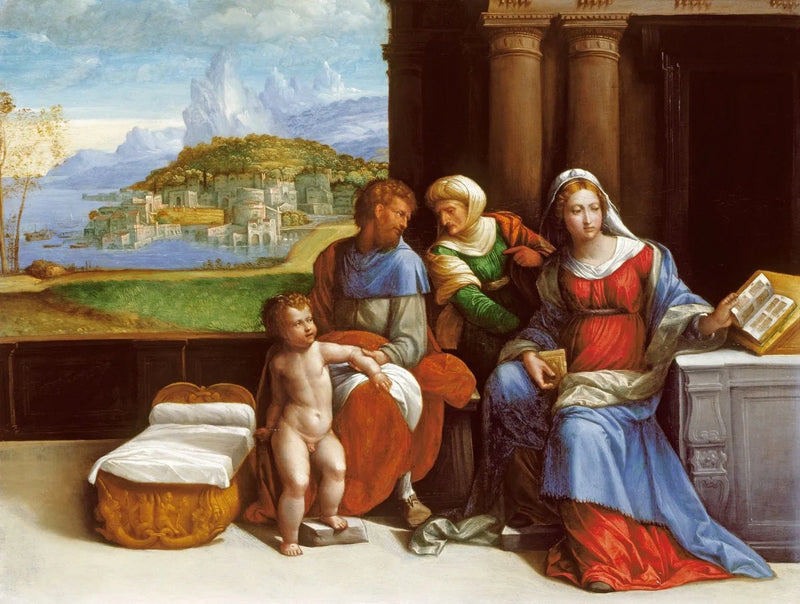 La Sainte Famille - Benvenuto Tisi