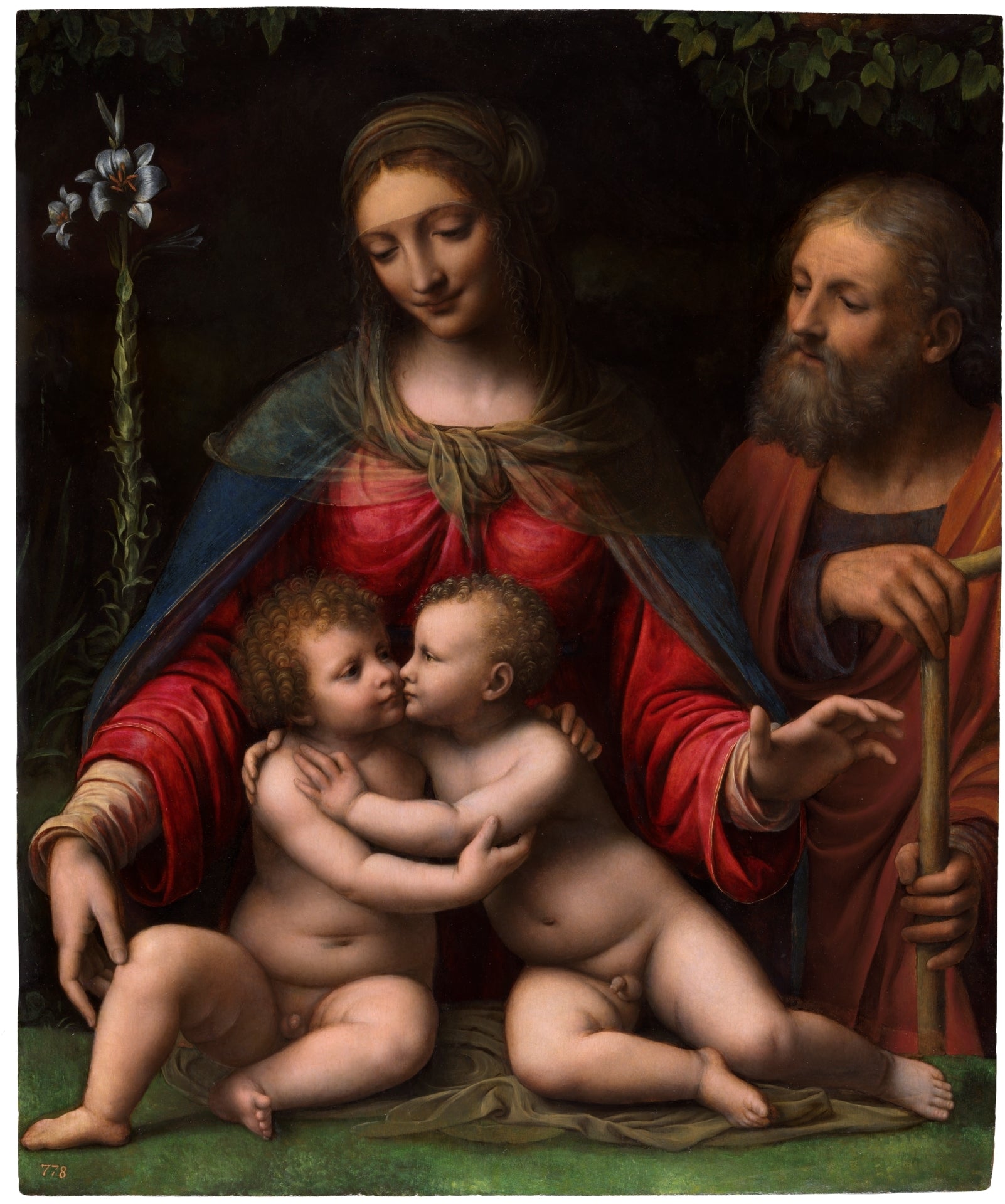 La Sainte Famille - Bernardino Luini image 1 tableau peint à l’huile sur toile