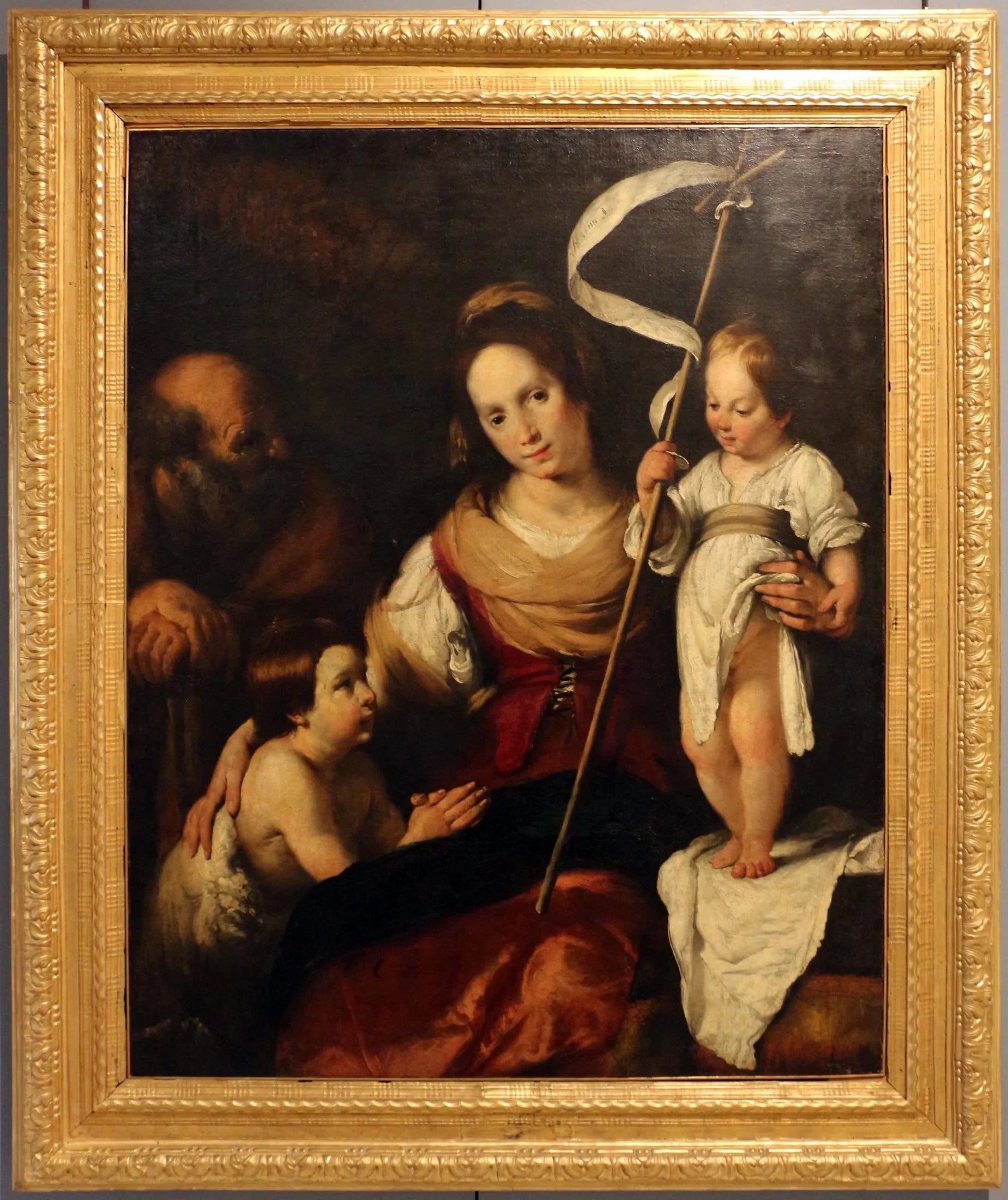 La Sainte Famille - Bernardo Strozzi image 1 reproduction de peinture à l’huile