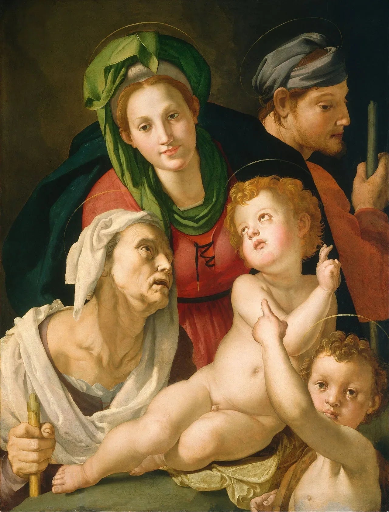 La Sainte Famille - Bronzino image 1 tableau peint à l’huile sur toile