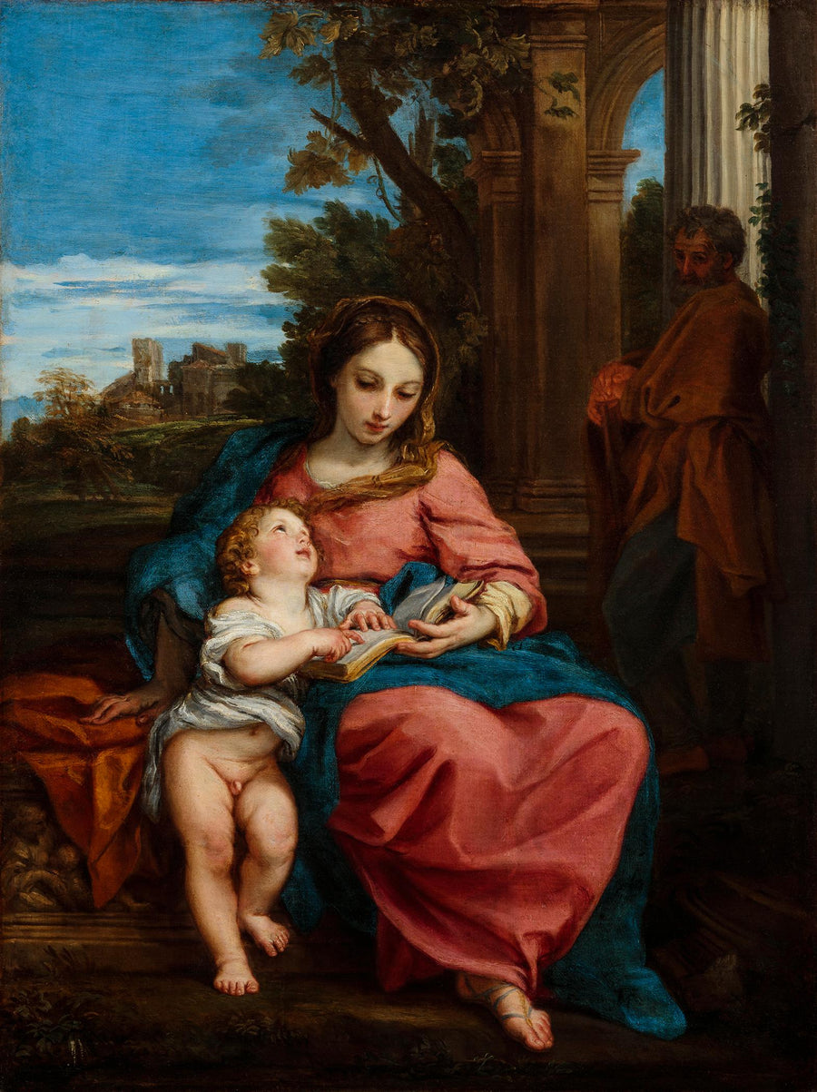 La Sainte Famille - Carlo Maratta image 1 reproduction de peinture à l’huile