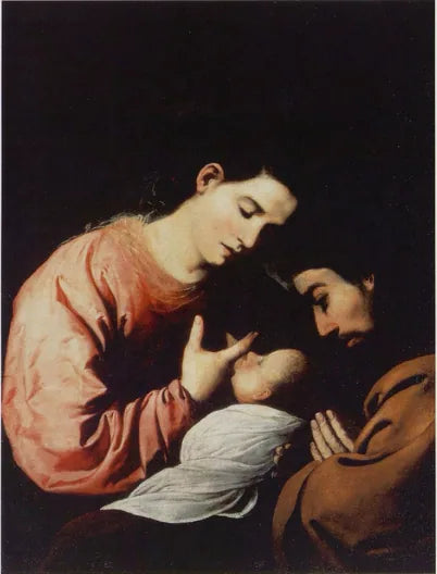 La Sainte Famille - Francisco de Zurbarán image 1 copie de tableau peinte à la main