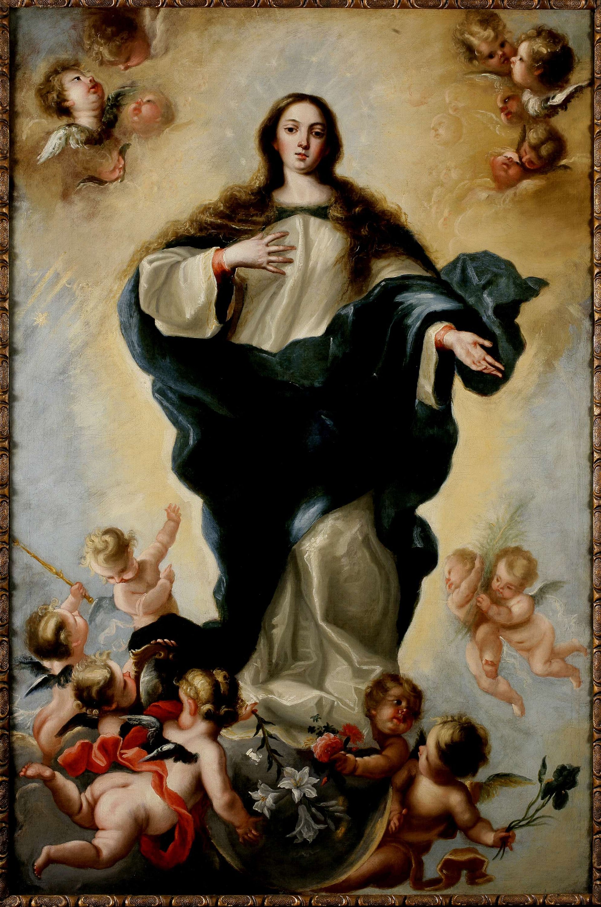 La Sainte Famille - Juan Carreño de Miranda image 1 copie de tableau peinte à la main