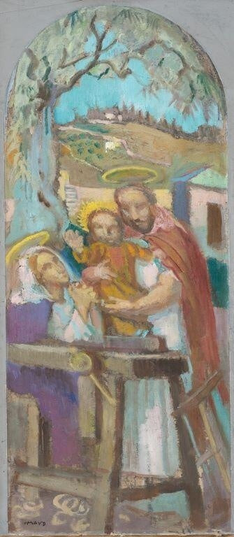 La Sainte Famille - Maurice Denis image 1 reproduction artisanale de tableau