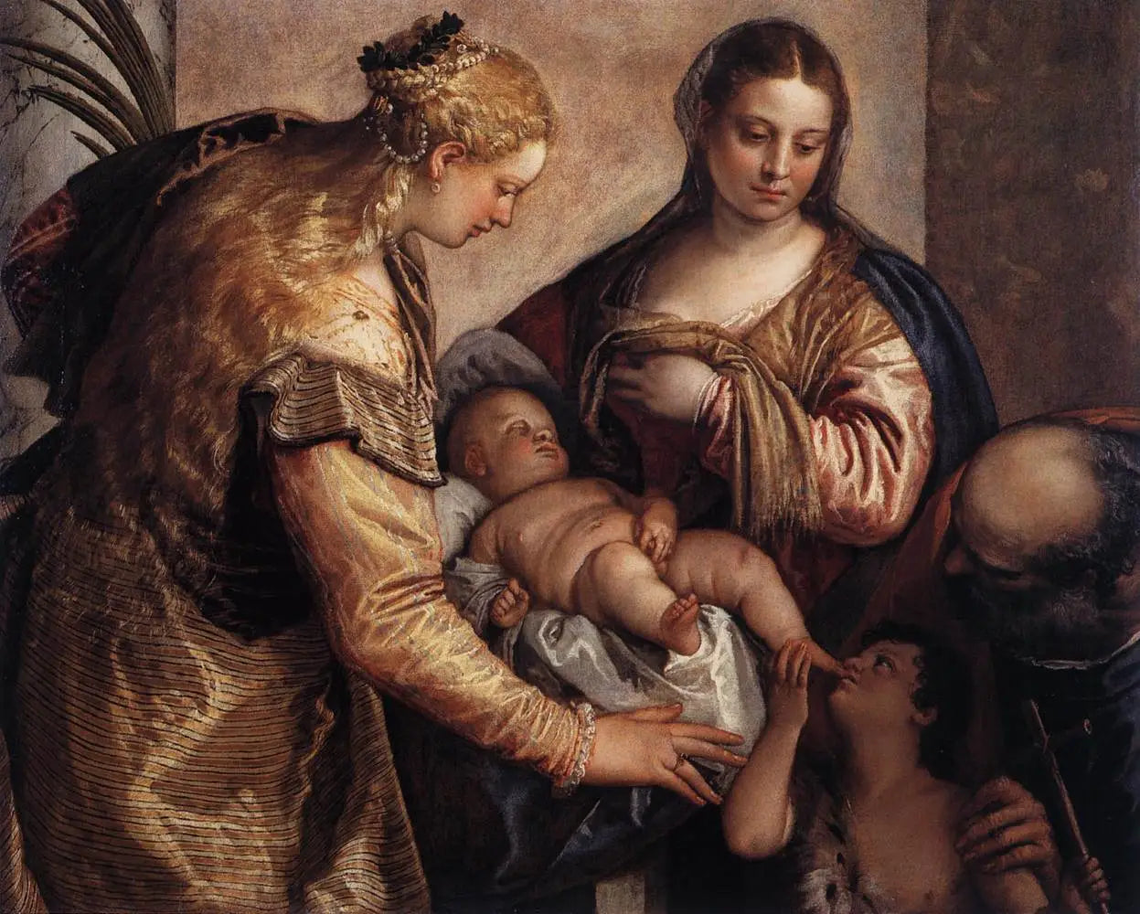 La Sainte Famille - Paul Véronèse image 1 reproduction réalisée par Alpha Reproduction