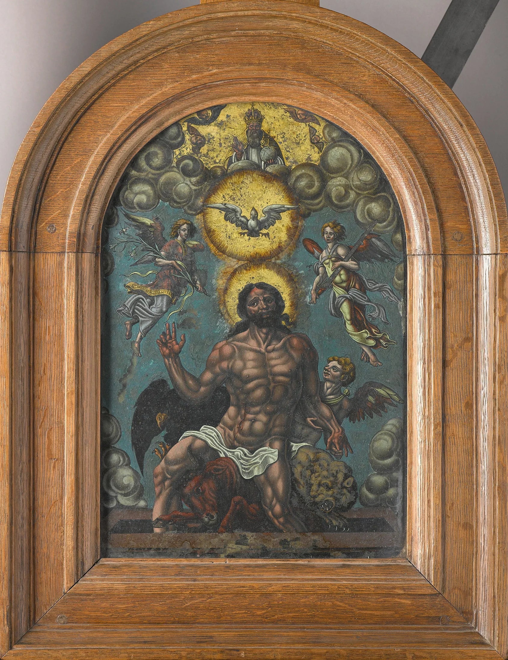 La Sainte Trinité - Maarten van Heemskerck image 1 reproduction d’œuvre d’art à l’huile