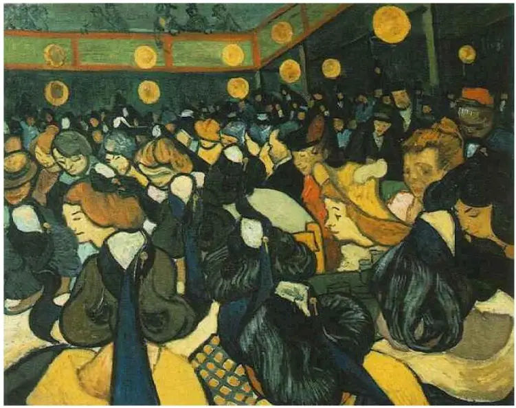 La Salle de danse à Arles - Vincent van Gogh