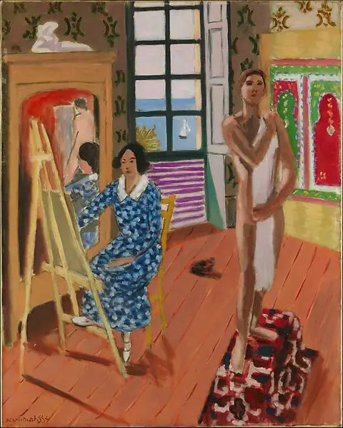 La Séance de trois heures - Henri Matisse image 1 reproduction de peinture à l’huile