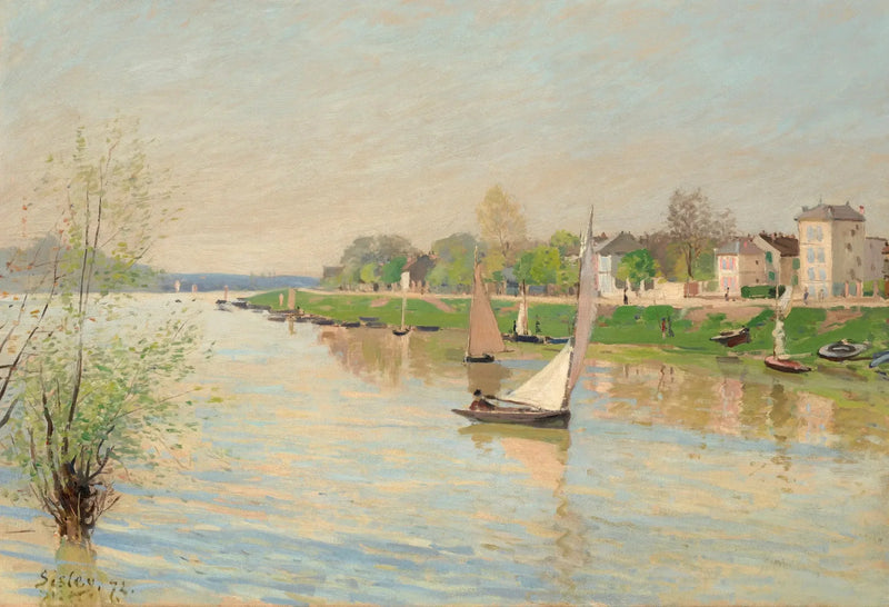 La Seine à Argenteuil - Alfred Sisley