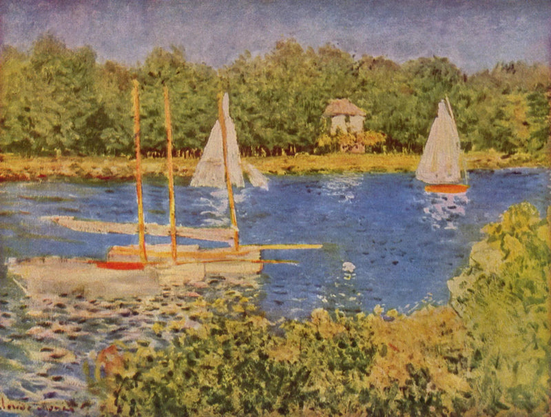La Seine à Argenteuil - Claude Monet