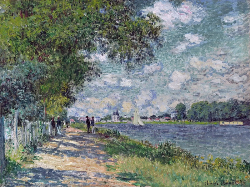 La Seine à Argenteuil - Claude Monet