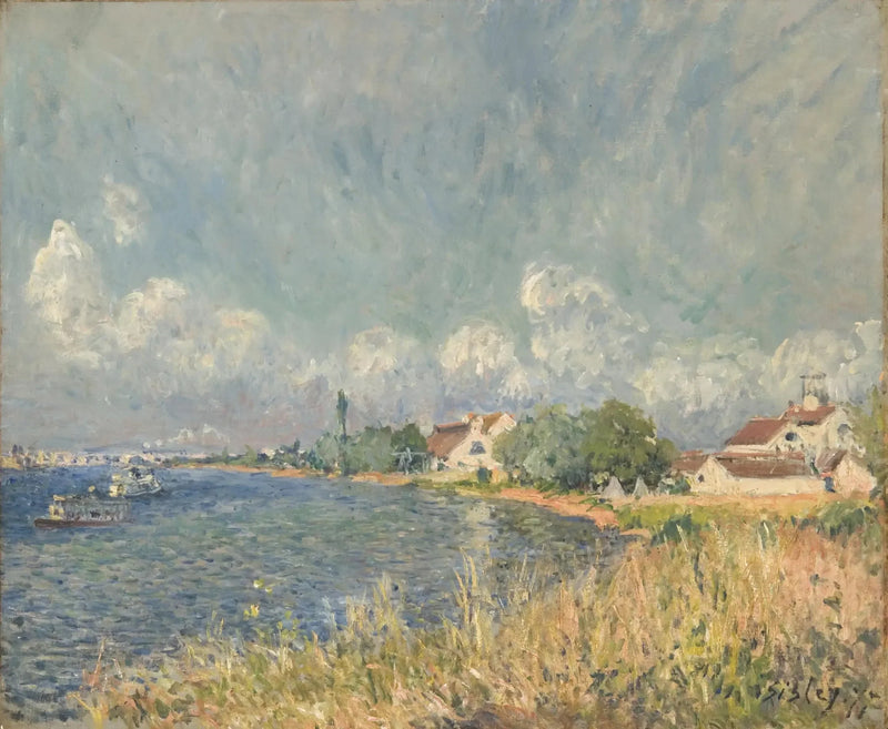 La Seine à Billancourt - Alfred Sisley