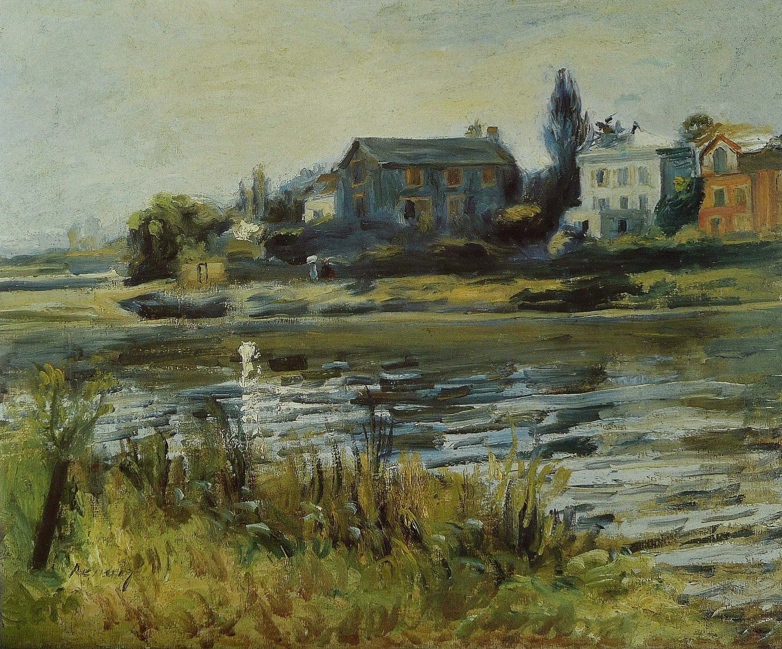 Reproduction du tableau « La Seine à Chatou - Pierre-Auguste Renoir » par Alpha Reproduction en peinture à l’huile