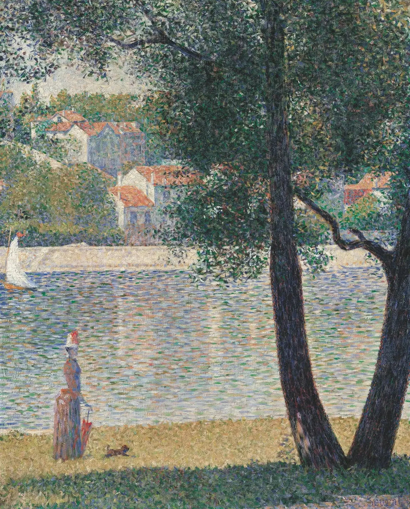 La Seine à Courbevoie - Georges Seurat