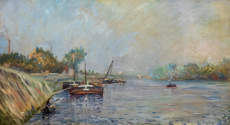 La Seine à Courbevoie - Paul Signac